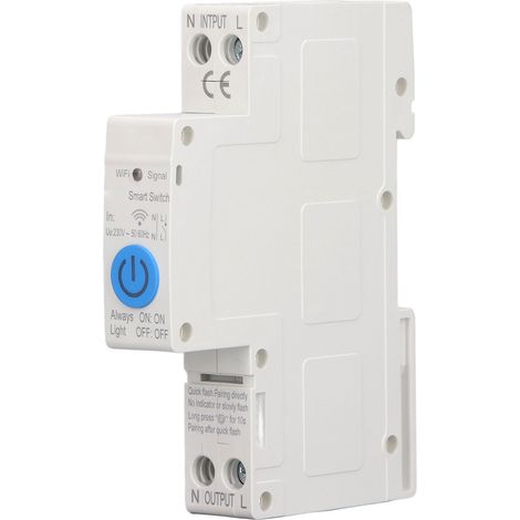 Intelligenter Schutzschalter für Tuya ZigBee Mobiltelefon-Fernbedienung AC230V 1P 40A (1/5)