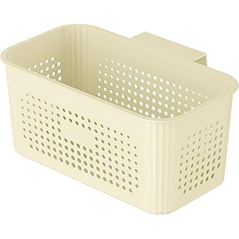 Panier à linge jaune, 4 litres – plastique – dimensions : 165 x 225 x 120 mm – design élégant, convient pour la salle de bain ou la buanderie. (1/3)