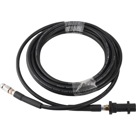 Tuyau de nettoyage des canalisations d’égout pour série K, nettoyeur de tuyaux d’eau pour nettoyeur haute pression avec raccord rapide, tube en caoutchouc haute pression 40 (15m) (1/5)