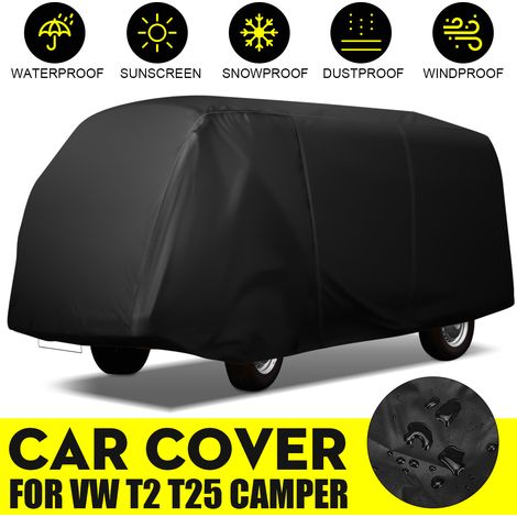 Premium Car Cover For VW T2 T3 T25 Camper Van Waterproof Breathable 460x155x160cm (1/5)