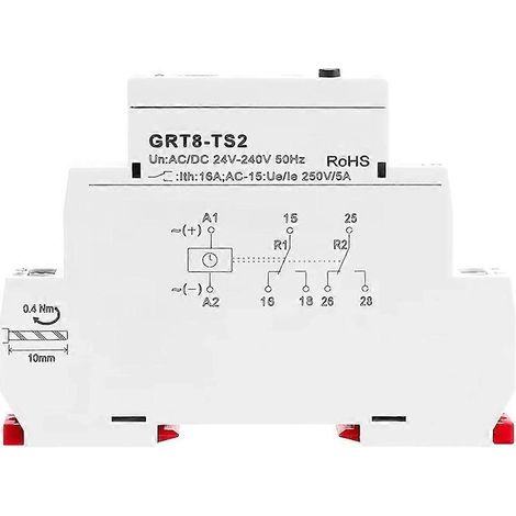 Relais temporisé Bluetooth GEYA AC/DC 24-240 V, interrupteur marche/arrêt sans fil, 16 A, contrôle via application mobile (1/5)