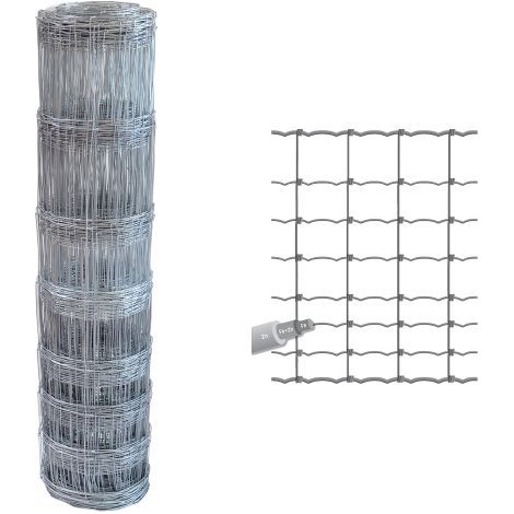 RETE PASTORALE 120/9/15 Filo Ø mm. 1,8/2,2 - H. cm 120 x mt. 50