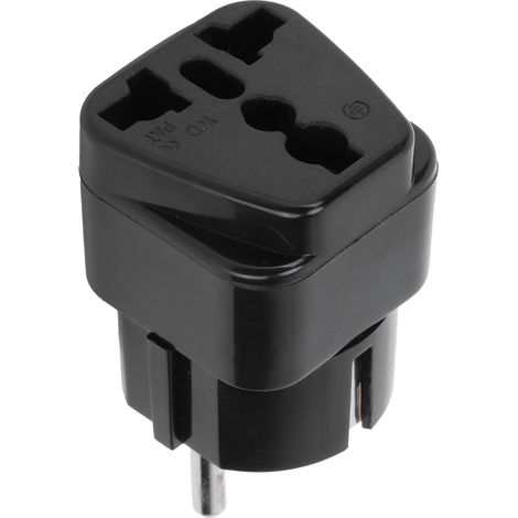 Adaptateur secteur européen 100-250 V 10 A avec prise de voyage. (1/5)