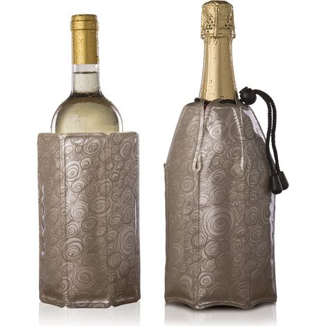 Vacuvin Set elegante refrigeratore per vino dorato (1/5)