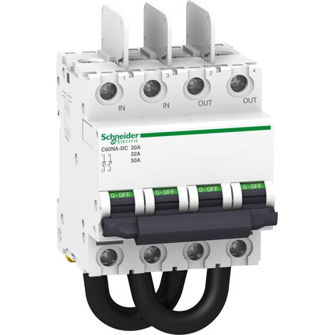 ACTI 9 2P 20A 1000V DC Trennschalter für Photovoltaikmodule