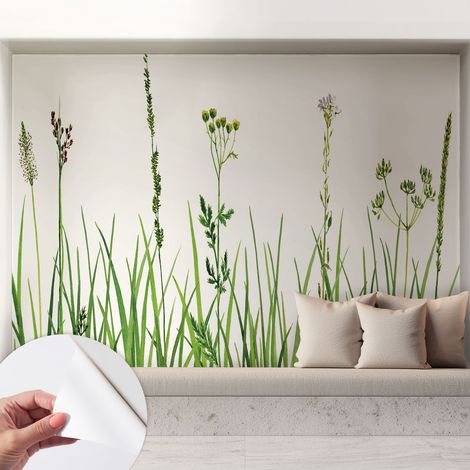 Papier peint autocollant avec imprimé pour intérieur moderne application facile a motif Flore subtile 208x146 cm (1/5)