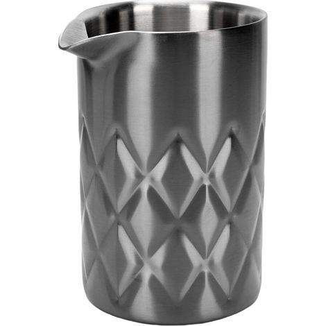 Bicchiere da cocktail da 540 ml, caraffa a doppia parete in acciaio inox 304, bicchieri da barman, utensili da bar, accessori essenziali placcati in nero. (1/5)