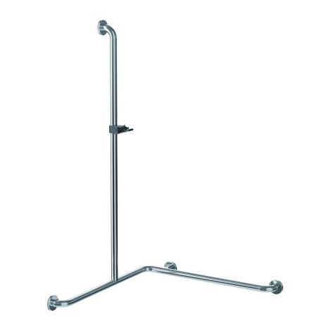 Normbau Inox Care Duschhandlauf 750x1100x1200, links