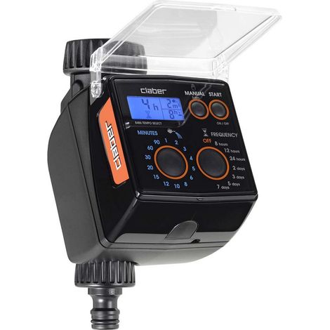 Claber 8486 Timer Select Controlador digital para riego de césped (1/4)