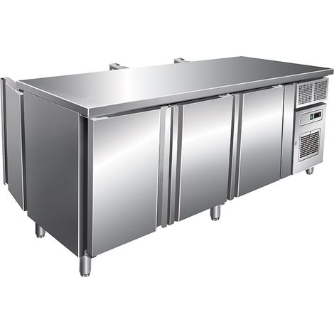 Table Réfrigérée Traversante Positive GN 1/1 avec Groupe logé - Nosem