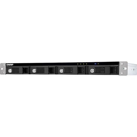 QNAP TR-004U contenitore di unità di archiviazione Box esterno HDD/SSD Nero, Grigio 2.5/3.5" (1/4)