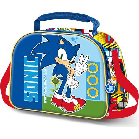 Bolsa portameriendas 3D Sonic The Hedgehog