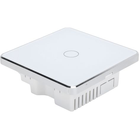 Interrupteur intelligent tactile ZigBee 3.0, commande vocale Alexa/Google, 86x86mm, sans fil, 100-250V, pour maison connectée (1/5)