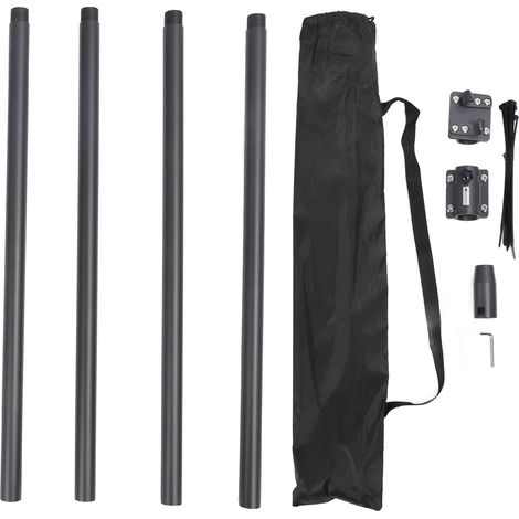 Kit de mât de drapeau Satellite RV, support de montage Portable léger en alliage d'aluminium pour plat GEN2 (1/5)
