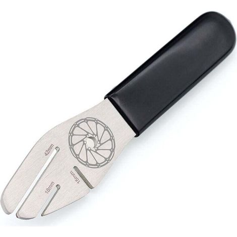 Llave para discos de bicicleta, herramienta de alineación de rotores de freno de disco, llave para corregir la deformación del disco, para ajustar las pastillas de freno de disco de bicicletas de carr