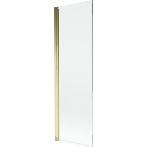 Mexen Mist mampara de ducha de 1 hoja 70 x 150 cm, transparente, dorado - 8A9-070-001-50-00 (1/5)
