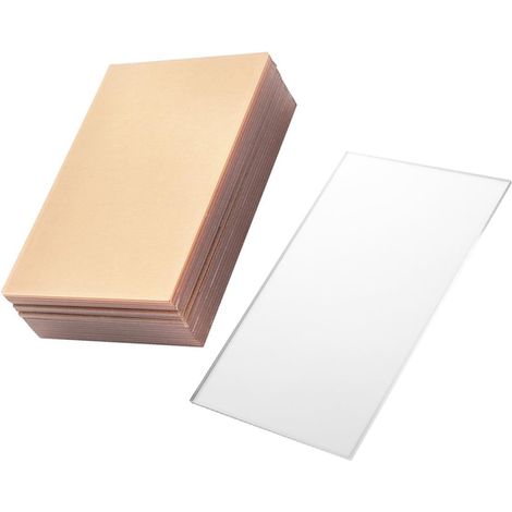 de 10 feuilles acryliques transparentes pour protéger vos