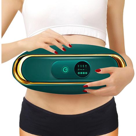 Massaggiatore addominale per la perdita di peso, massaggiatore addominale senza fili con vibrazione, apparecchio per modellare il corpo, tessuto muscolare per corpo, gambe, vita (1/5)