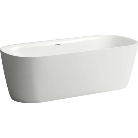 LAUFEN MEDA Baignoire à poser, blanc brillant, Marbond, (1/5)