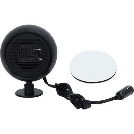 Chauffage de voiture 12V ventilateur rotatif 360° 2 modes pour désembuage de vitres dégivrage (1/5)