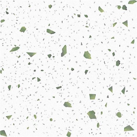 Terrazzo Grey PVC Floor Sticker Waterproof Vinyl Kitchen Bathroom Tiles Marble Bedroom 30 x 30 cm Terrazzo Ink Green (1/5)
