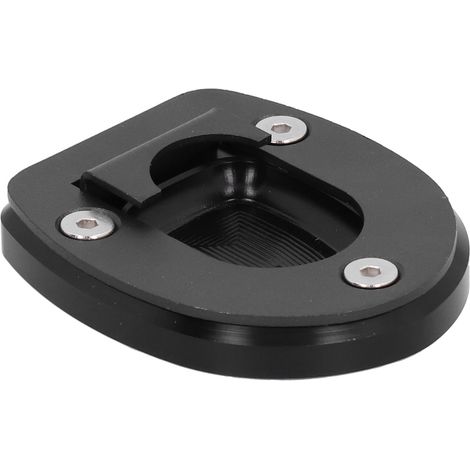 Seitenständer-Verlängerungsplatte für Vespa GTS 250 300 (2013–2019), schwarze Motorradstütze, Parkstabilisator (1/5)