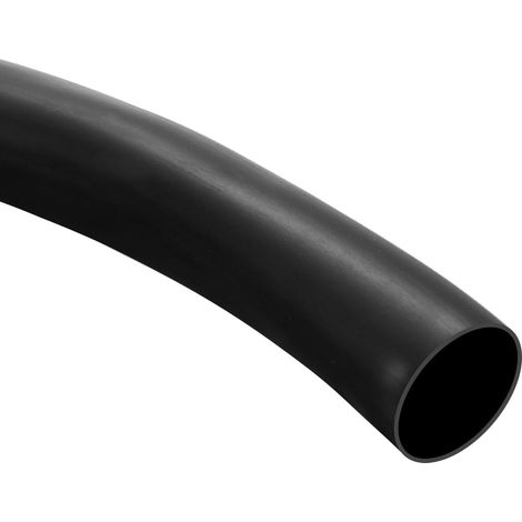Tube PVC Noir pour Faisceau de Câbles, 25mm ID 3 Mètres de Long Tube PVC pour Câble Électrique Manchon pour la Gaine de Câbles et la Protection des Fils (1/4)