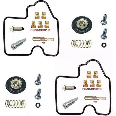 Kit de réparation de carburateur pour quad Kawasaki KVF650 Prairie 650 (2002-2003) et Brute Force 650 4x4 (2005-2014). (1/3)