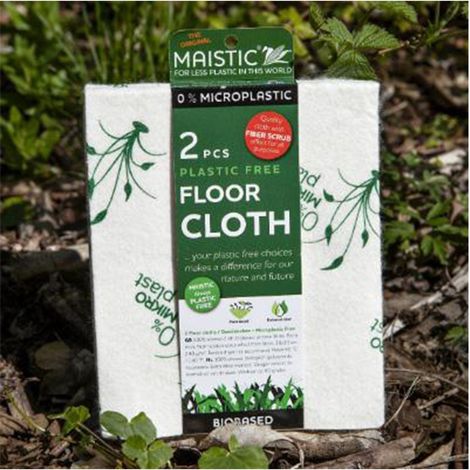 ASTUCEO - Serpillère en cellulose de bois - Lot de 2