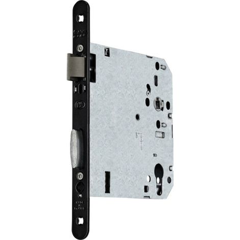 Vachette – Serrure multipoint en applique D455VR 120XL – Coffre acier galvanisé – Entraxe 70mm – Axe 120mm – Pêne ½ tour inox réversible