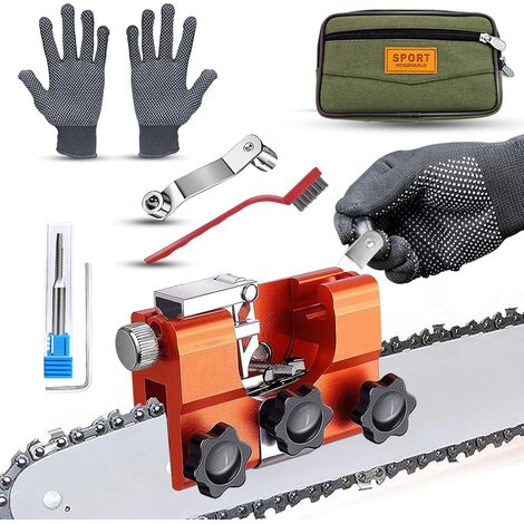Kit de vis écrou de collier de barre, pompe à huile, engrenage à vis sans fin pour tronçonneuse Stihl MS180 MS170 018 017, remplacement 1123 664 2400,1123 640 3200. (1/5)