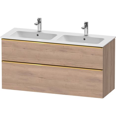 Duravit D-Neo mueble bajo lavabo suspendido, 1280x625x462mm, 1