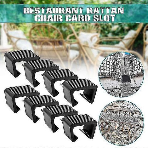 Clip de fixation pour meubles en rotin, connecteur multifonctionnel pour canapé en osier, fixation durable pour chaise en rotin d'extérieur (1/2)