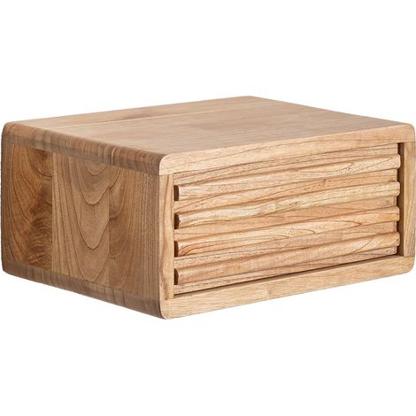 Comodino galleggiante in legno Deleyna SKLUM             (1/5)