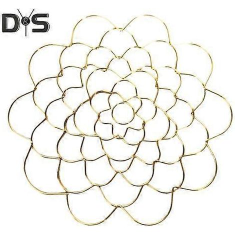 Support de tige spiralé en acier inoxydable (1/3 pièces), insert pour vase, outil de composition florale en métal, torsadeur de bouquets, fixation de plantes, grille de montage.S (1/5)
