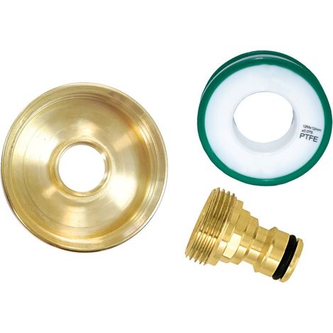 1000 Liter Netztank-Adapter-Kit für Tropfbewässerung BOUTTÉ
