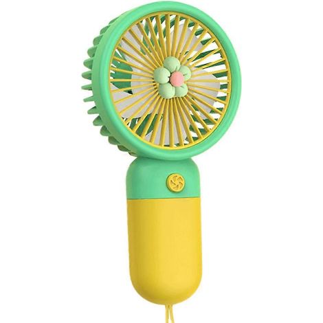 Mini ventilateur portable New Flower - Ventilateur portable - Ventilateur avec stockage USB-AquaForge (1/5)