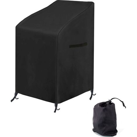 Housse de protection pour chaises de jardin Ferocity 65 x 65 x 120 cm noir 1 pc. (1/5)