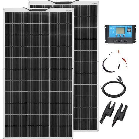 Kit de panneaux solaires, 120W/240W de puissance, installation flexible (1/2)