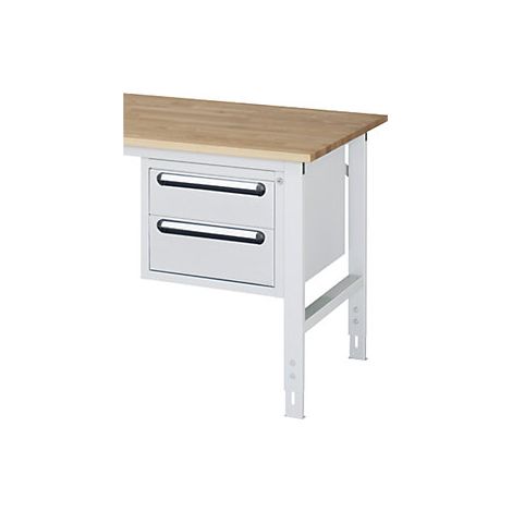 RAU Cassettiera sottopiano altezza 395 mm 2 cassetti