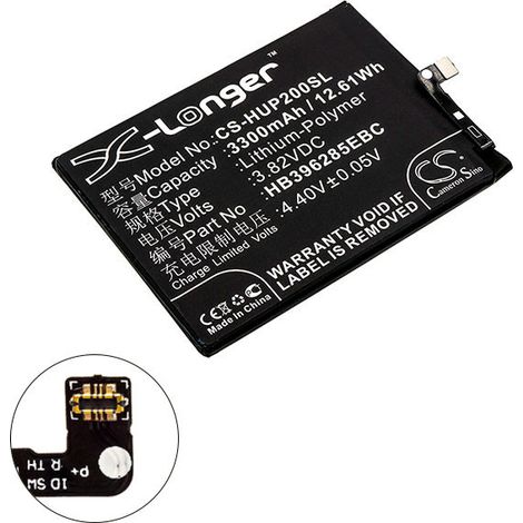 NX - Batterie téléphone, smartphone, GSM pour Huawei 3.82V 3300mAh - HB396285EBCHB39628