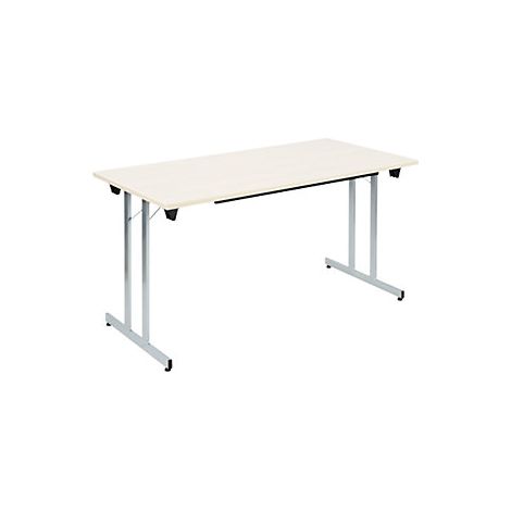 Mesa plegable F25  A x P 1400 x 700 mm  tablero en decoración