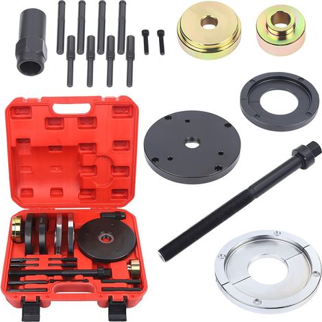 82mm Radlager Werkzeug, Universal Radantriebslager Montage Demontage Set, Radlager Abzieher Radnabe Ausdrücker Ausbauwerkzeug Geeignet für Alle Arten Von Radlagern