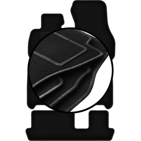 Velours Fußmatten Set für: BMW 2 F46 7-Sitzer (2015-2022)