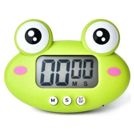 BUNTHAUS Minuterie de Cuisine, Minuteur avec Affichage LCD, Minuteur de Cuisine Magnétique, Réveil de Cuisine Idéal pour Cuisiner, Faire du Sport (1/5)