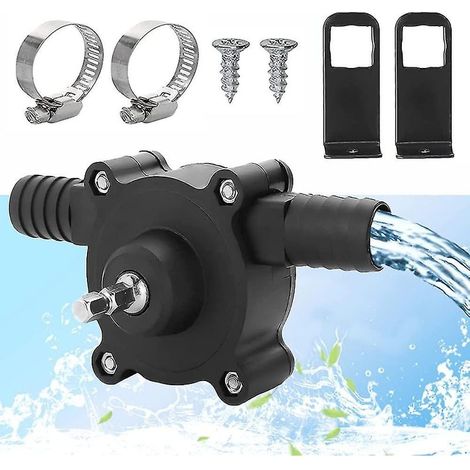 Pompe à eau électrique pour perceuse, pompe à eau portable auto-amorçante pour usage domestique, petite pompe à eau (1/5)