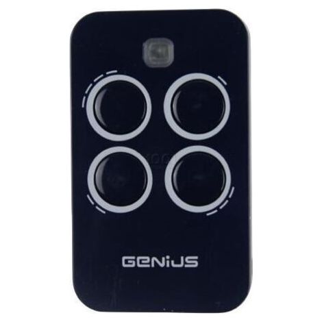 Genius – Fernbedienung für Motoren – 4 Kanäle – 12-V-Netzteil – 433,92 MHz Frequenz – Eleganter, wandmontierter Sender (1/5)