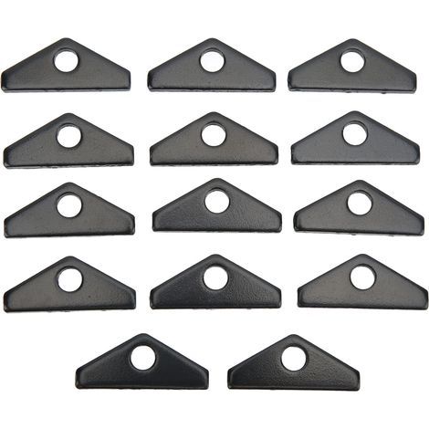 14 pièces couvercle de soupape en acier Mini onglet Kit Chrome haute résistance pour gros bloc BBC 396 427 454 502 moteur. (1/5)