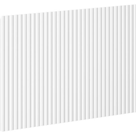 Mexen Rivel façade rainurée pour le corps de meuble de salle de bain 50 x 43,5 cm, blanc mat - 91A20-0500-470-1-01 (1/2)