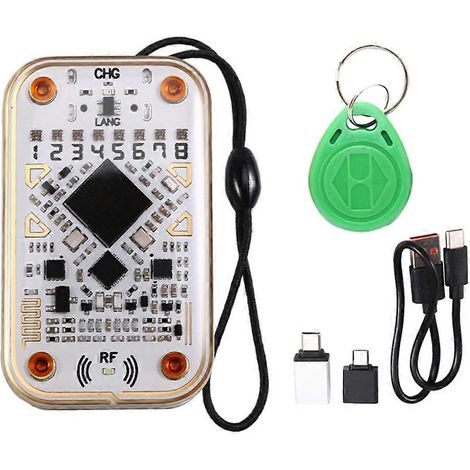 Chameleon Ultra RFID-Chip-Lesegerät + Smartcard-Emulator-Schlüsselanhänger T5577 125K 13,56M Dekodierung von IC-NFC-ID-Karten Lesen/Schreiben (1/5)